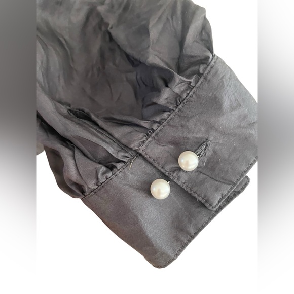 Milk & Honey 100% Silk Boho Blouse - Picture 4 of 9